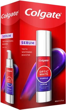 Сироватка для зубів Colgate Optic White Фіолетовий Ефект Відбілювання 40 мл (6920354840326)