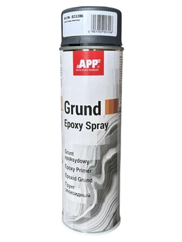 Грунт эпоксидный в баллончике APP Grund Epoxy Spray темно-серый 500 мл