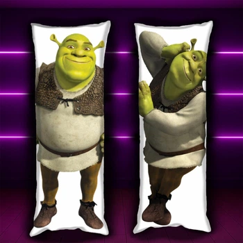 Дакімакура 150х50см Шрек Shrek Подушка з наволочкою двостороння