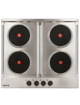 Варильна поверхня електрична BORGIO 6850-04 R Inox