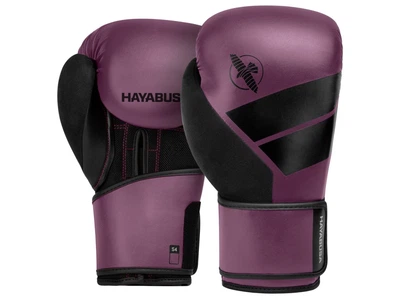 Боксерські рукавички HAYABUSA S4 Boxing Gloves 12 унцій бордовий (5807)