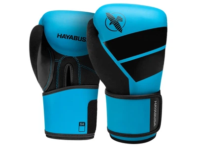 Боксерські рукавички HAYABUSA S4 Youth Boxing Gloves 8 унцій синій/чорний (6051)
