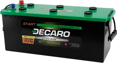 Акумулятор 140Ah-12v DECARO START (513x189x217), L, EN900