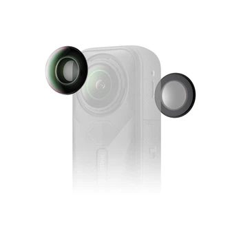 Лінзи для Insta360 X5, набір для заміни, скло, силікон (FBFEB1F1060E)