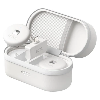 Беспроводной микрофон Type-C iPhone Android ENC Boya Omic-U White (EFE5A1760452)