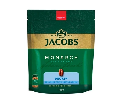 Кава без кофеїну Jacobs Monarch розчинна 60 г