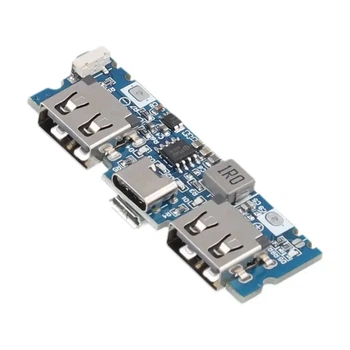 Плата повербанка IP5407 USB 5V 2.4A Micro Type-C модуль контроллер заряда Li-Ion повышающий преобразователь DC