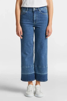 Жіночі сині джинси CROPPED WIDE Gant 27 4100183