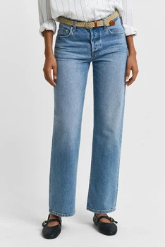 Жіночі блакитні джинси STRAIGHT RIGID JEANS Gant 27 4100303