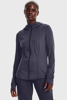 Жіноче сіре худі UA Meridian CW Jacket Under Armour S 1373963-558