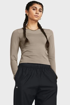 Жіночий коричневий лонгслів Vanish Elite Seamless LS Under Armour M 1383649-200