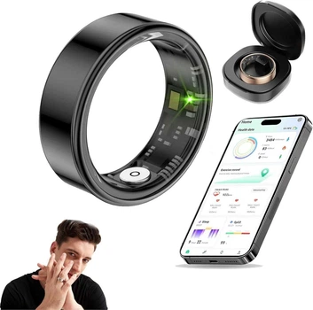 Smart-кольцо здоровья для женщин, мужчин, фитнес-трекер, Smartring IP68 и 3atm