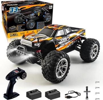 Радиоуправляемая машинка HOSHI N416 1:16 4WD до 40 км/ч, внедорожник RC, полный привод, амортизаторы, 2 аккумулятора