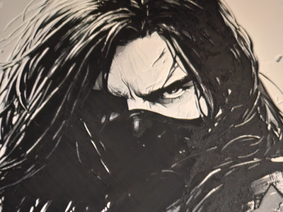 Картина-постер Зимовий Солдат Marvel (Bucky Barnes). Aivory