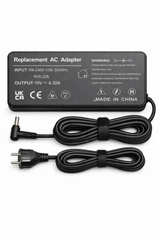 Сетевой адаптер питания 19V 6.32A (Replacement AC Adapter) + кабель питания