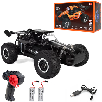 Машинка багги на радиоуправлении 20 км/ч DRIFT OFF-ROAD черного цвета (3699-087)