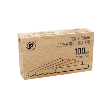 Шпатели для депиляции Furman деревянные полированные 100 шт