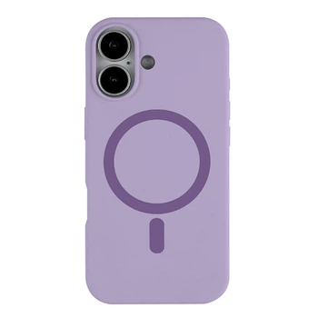 Чохол Glow Silicone Case with Magsafe для iPhone 17 light purple
