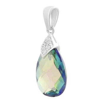Серебряная подвеска с мистик топазом 3.365ct (2203797)