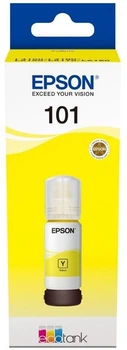 Краска для принтера чернила Epson 101 for L4150/ L4160/ L6160/ L6170/ L6190 Yellow (C13T03V44A) 127 мл желтого цвета