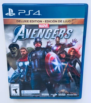 Диск для PlayStation 4 - Marvel Avengers Deluxe Edition, английская версия, Б/У