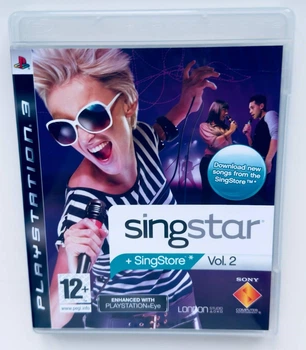 Диск для PlayStation 3 - SingStar Vol.2, англійська версія, Б/В