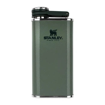 Фляга Stanley Classic Easy Fill Wide Mouth Flask 230 мл Hammertone Green (10-00837-126)