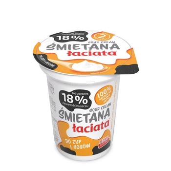 Сметана Laciata 18% жирності 330 г