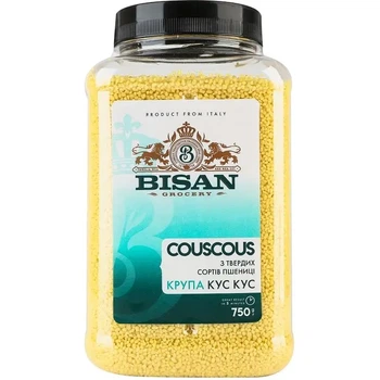 Крупа кускус BISAN из твердых сортов пшеницы 750 г