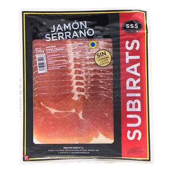 Хамон Серрано нарезка Serrano Reserva Subirats 250 г