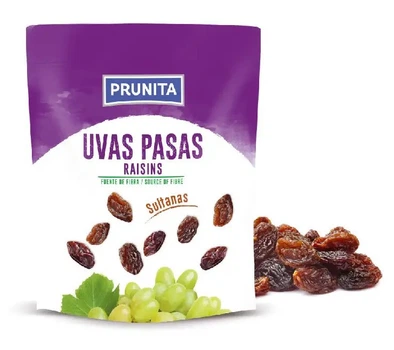 Изюм Prunita Uvas Pasas Sultanas светлый 200 г