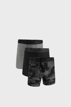 Чоловічі боксери (3 шт) M UA Perf Tech Nov 6in Under Armour S 1383879-001