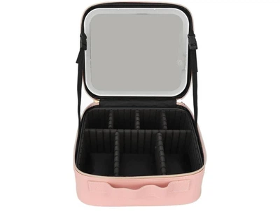 Косметичка-органайзер с LED зеркалом LED Makeup Mirror Handheld Makeup Box – дорожный кейс для косметики с подсветкой