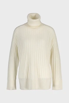 Жіночий білий вовняний гольф RIBBED TURTLENECK Gant XS 4805397