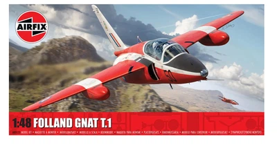 Збірна модель 1:48 літак Folland Gnat T.1 Airfix A05123