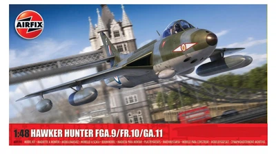 Збірна модель 1/48 Hawker Hunter FGA.9/FR.10/GA.11 Airfix A09192