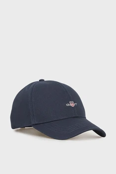 Чоловіча темно-синя кепка COTTON TWILL CAP Gant OS 9900001