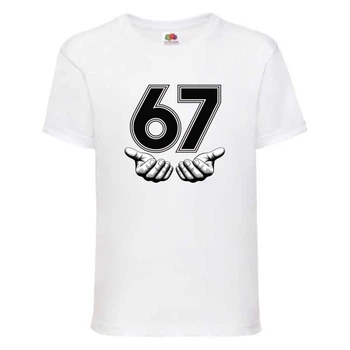 Футболка детская six seven Сикс Севен 6 7 - 006 белая 164 см