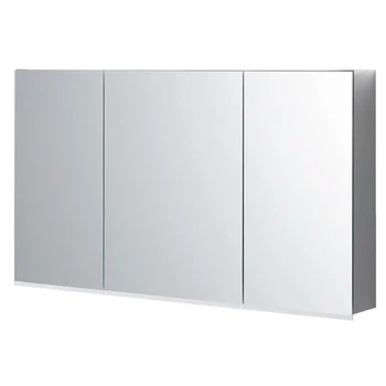 Шкафчик подвесной с зеркалом в ванную GEBERIT Option Plus 120x70x17.2см c подсветкой серый 500.592.00.1
