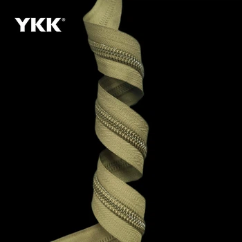 Блискавка ESoft спіральна ykk 10 хакі (565) рулонна на відріз без бігунка