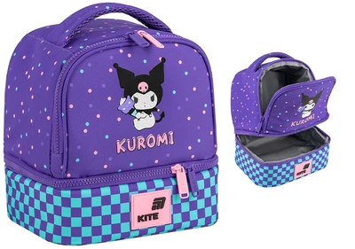 Термосумка для ланча Kite Kuromi 25х18х15 см Фиолетовая (HK26-2708)