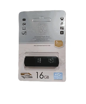 Флешка T&G Vega 121 16GB сірий
