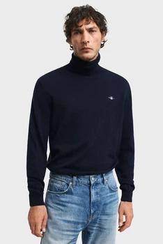 Чоловічий темно-синій гольф ROLLNECK Gant XL 8060070