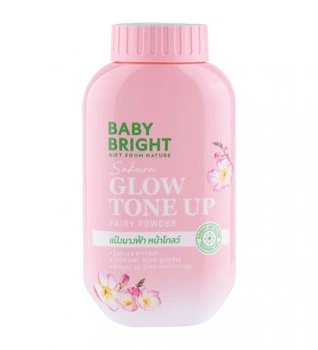 Рассыпчатая пудра Baby Bright с Сакурой для яркой и сияющей кожи