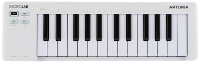 Klawiatura MIDI Arturia MicroLab mk3 Biała