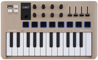 Klawiatura MIDI Arturia MiniLab 3 Champagne