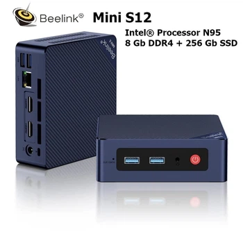 Міні ПК Beelink Mini S12 12/256Gb Intel N95 (до 3.4 ГГц) 4-ядра, Wi-Fi, Bluetooth, Windows 11 Pro