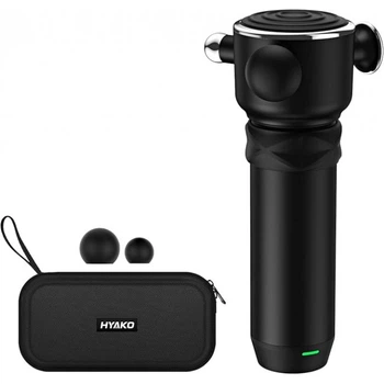 Ручний перкусійний масажер HYAKO R1 Black (R4810131820250)