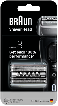 Блок+сітка Braun Series 8 83M Сріблястий