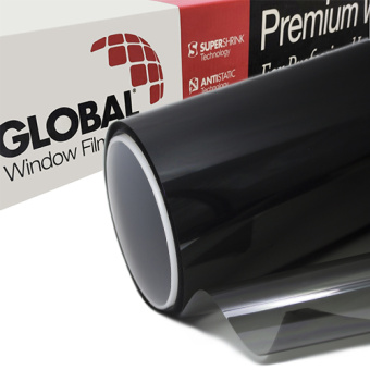 Тонирующая керамическая пленка QDP Carbon 50% Global ширина рулона 1,524м. Цена за кв.м.